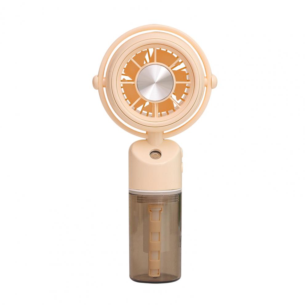 Summer Misting Handheld Fan with USB Charging Portable Mini Cooling Fan with Water SprayDesktop Fan for Outdoor Office