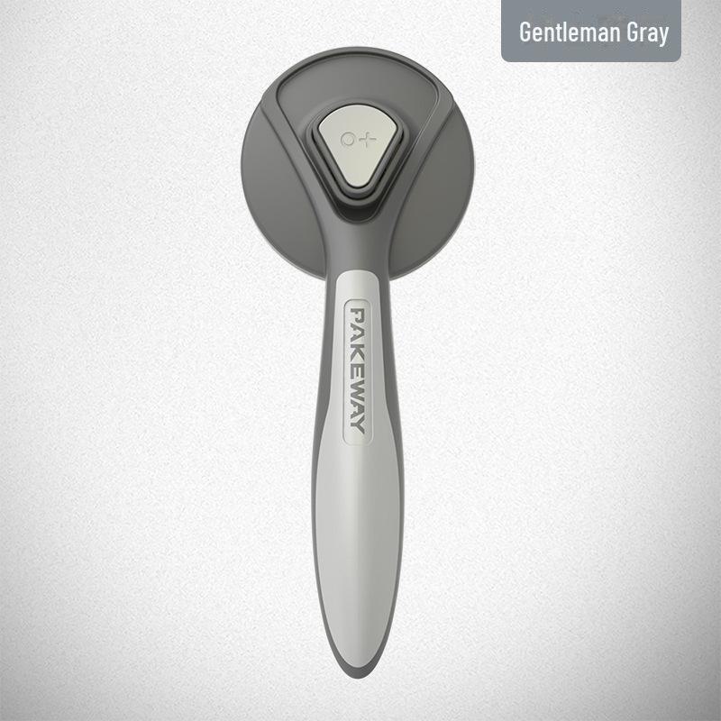 Pet Grooming Comb: Self-Cleaning Brush for Cat & Dog Hair Removal and Massage