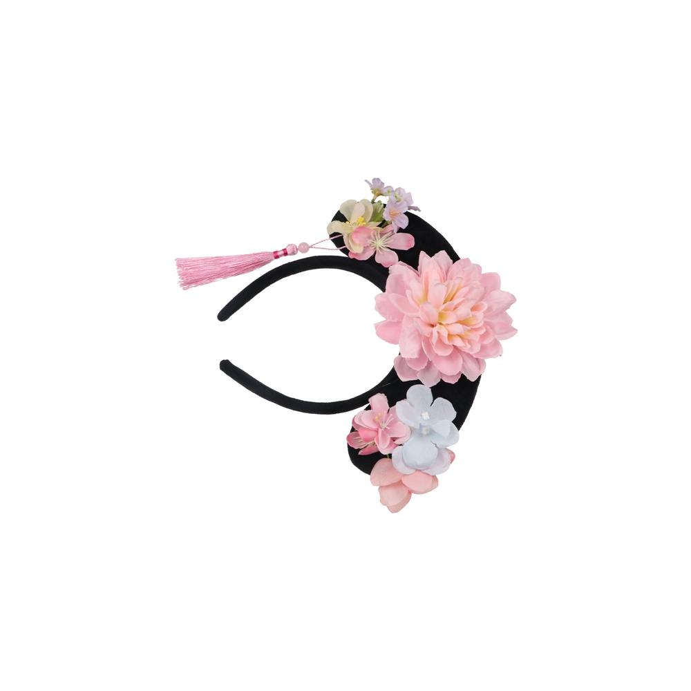 Flower Ancient Style Headband Pearl Hanfu Hair Clip Chinese Style Headwear  Princess Hair Hoop