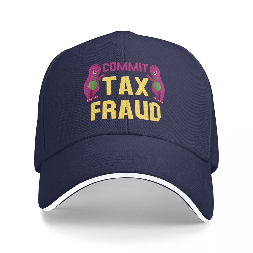Unisex Baseball Hats Retro Commit Tax Fraud Funny Outdoor Streetwear Summer Sports Baseball Caps Hip Hop Cap Casquette Hats