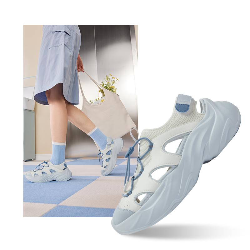 

Женские сандалии 361 Degrees для улицы, на толстой подошве, легкие, нескользящие, повседневные, модные, удобные, мягкие женские шлепанцы 682526715 40