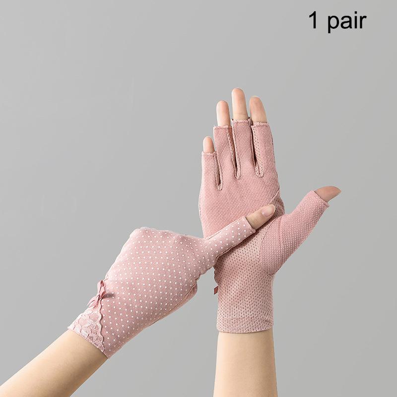 

1 пара анти-УФ-перчаток для ногтей, УФ-гель-защитные перчатки без пальцев, маникюрные инструменты для дизайна ногтей, светодиодная лампа, сушилка для ногтей, радиационная ручная работа темно-розовый
