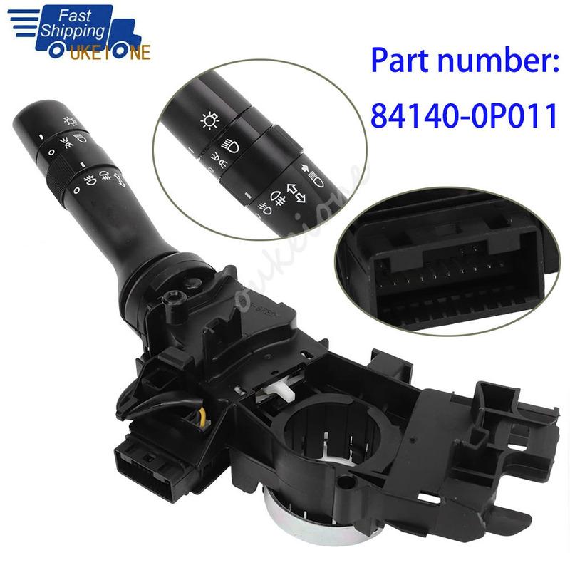 Автомобильные аксессуары 84140-0P011 84140-60380 для Toyota RAV4 Corolla 2007-2013 Кнопка переключателя рулевой колонки фар Фары Части