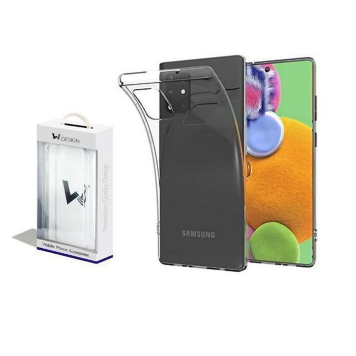 Coque - Samsung - Galaxy A51 - Souple - Transparent - Silicone