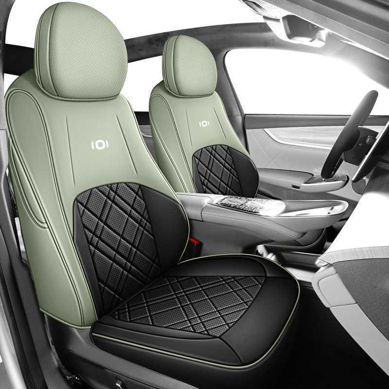 Premium Leather Car Seat Cushion for Qiyuan A07 - Universal, All-Season Fit Dedicated Half-Pack Rear for A07