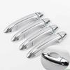 Car Decoration Door Handle Cover For Toyota Yaris Vios XP150 Facelift - Cars Accessories Chrome Silver Exterior Styling