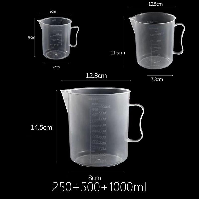 5000 ml Messbecher mit Graduierung und Deckel – Komplettes Set für Milchtee-Shops und den Heimgebrauch