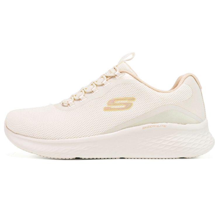 Skechers Glimmer Mesh Comfortable Versatile Fabric Low-Top Running Shoes Women sneaker White 150041-OFWT 36.5