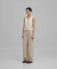ANOTHER OFFICE WOMEN W. Structure 2Tuck Wide Pants (Oat Milk)