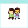 Adorable Peluche de Undertale Frisk Chara Figura Juguete Relleno 20cm Suave Regalo para Niños Navidad