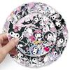 50 Kuromi Sanrio Stickers - Cute & Waterproof for Journals & Insulated Cups