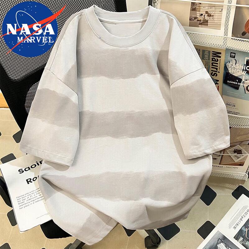 NASA Marvel Tie-Dye Stripe Short Sleeve T-Shirt XL