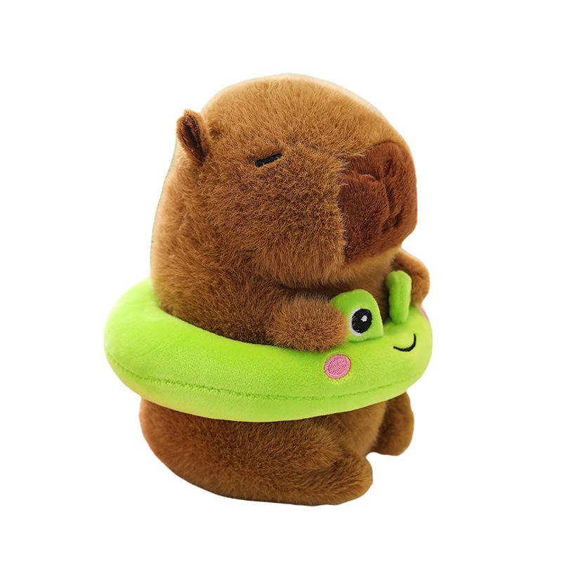 Capybara Doll Ocean Animal Backpack Kapibara Plush Toy Sleeping Pillow