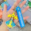 Jesus Virgen De Guadalupe Anime Keychain Foreign Backpack Pendant Friends Holiday Gift Christian Catholic