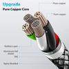 Type C Charging Cable 60W Power Delivery 1Meter Braided USB C Cord Compatibles Multiple Devices