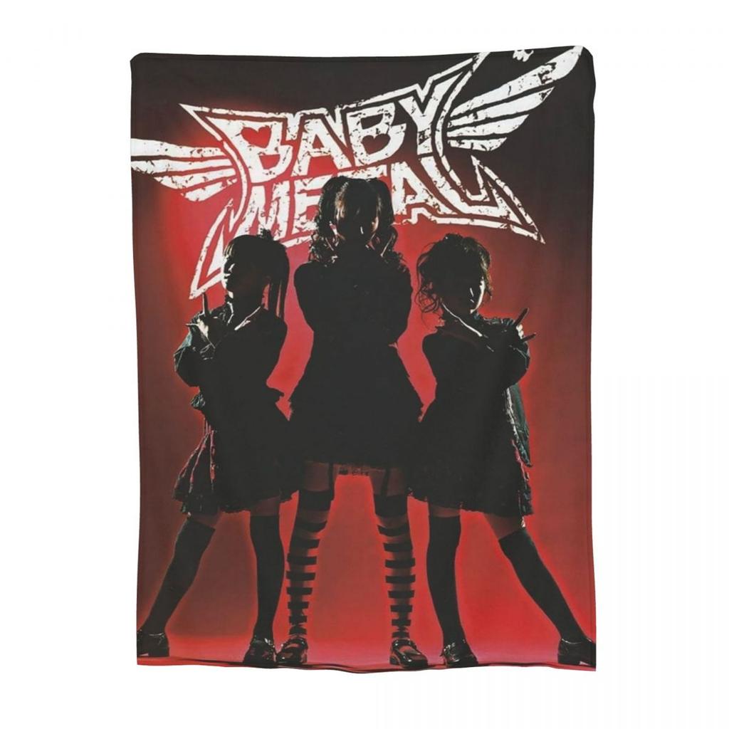 Babymetal Combination Blanket Fleece Sofa Throw Blanket Lightweight Throw Blankets for Couch Bedding Outdoor Throws Bedspread