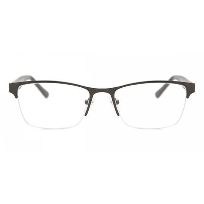 Semi Rimless Rectangle Grey Smartbuy Collection Nicolas Asian Fit 617d Fashion Unisex Eyeglasses