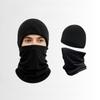 Winter and autumn warm fleece hat for outdoor skiing, cycling, windproof and cold-resistant downy fleece small hat, suitable for running.