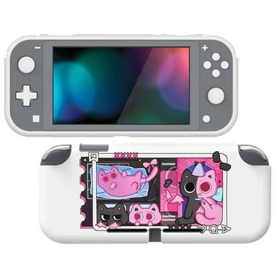 Benutzerdefinierte Schutzhülle kompatibel mit PlayVital Switch Case Cover kompatibel mit Switch süße Katze (weich) Lite, (weich) Lite, [PP&VV]