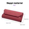 For Citroen Cactus Grand Picasso C2 C3 C4 C5 C6 C8 Xsara Berlingo Car Sun Glasses Case Portable Leather Storage Box Accessories