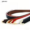 Korean-Style Versatile Belt for Jeans and Dresses Women’s Pin-Buckle Belt Light Luxury Niche Retro Gold-Buckle Leather Belts