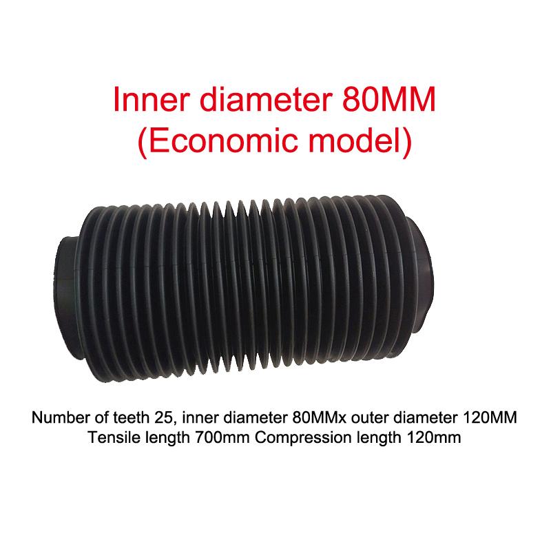 Rubber Corrugated Sleeve Nitrile Oil Resistant Flexible Moulded Bellows for Vehicle Shock Absorption Pipe Protection