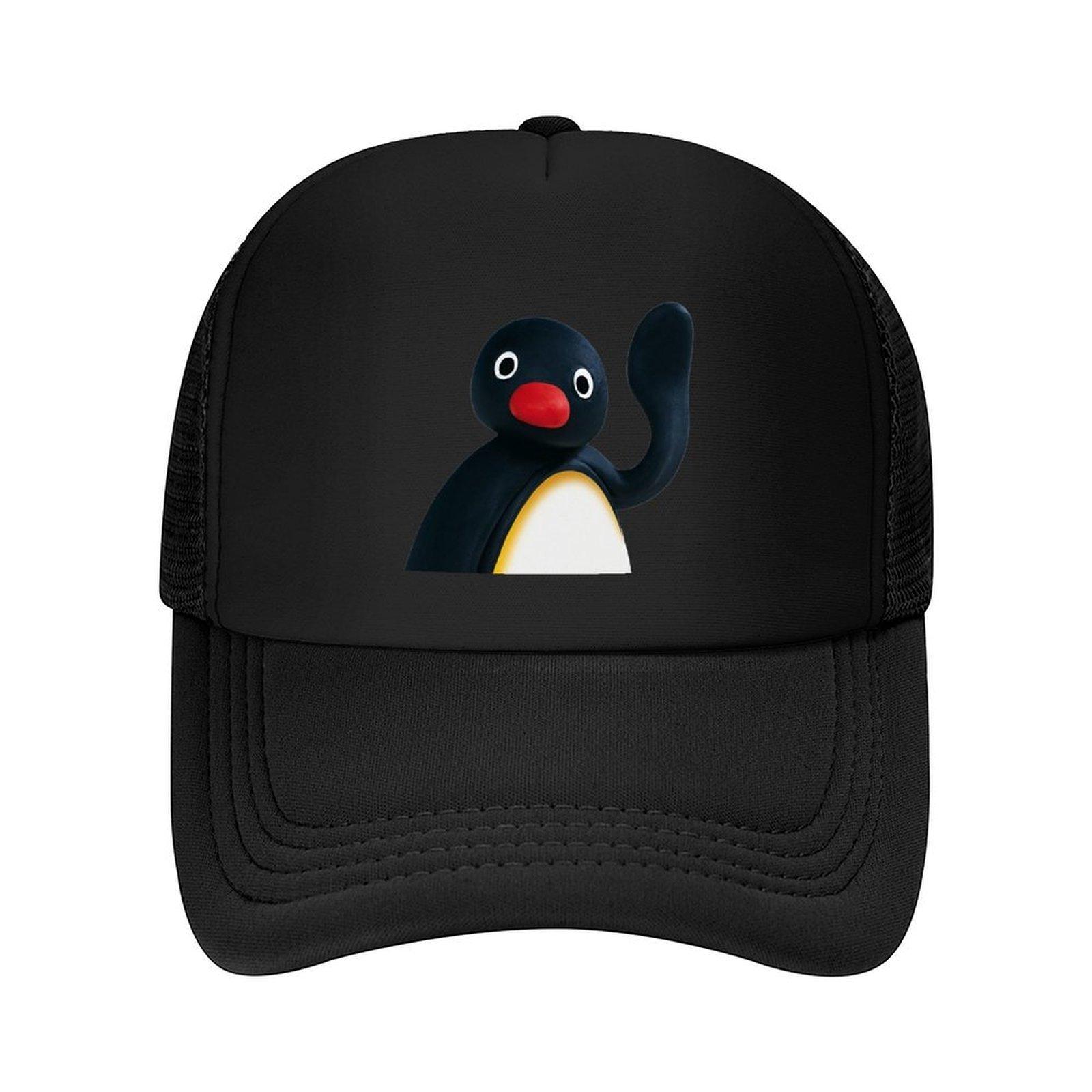 

Pingu Noot Noot Baseball Cap Beach Bag Fishing cap Hood Golf Wear Womens Hats Mens