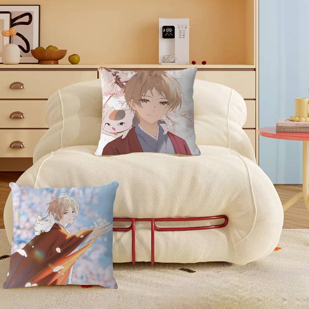 Natsume Takashi Anime Örngott Soffkuddfodral Heminredning Barn Present