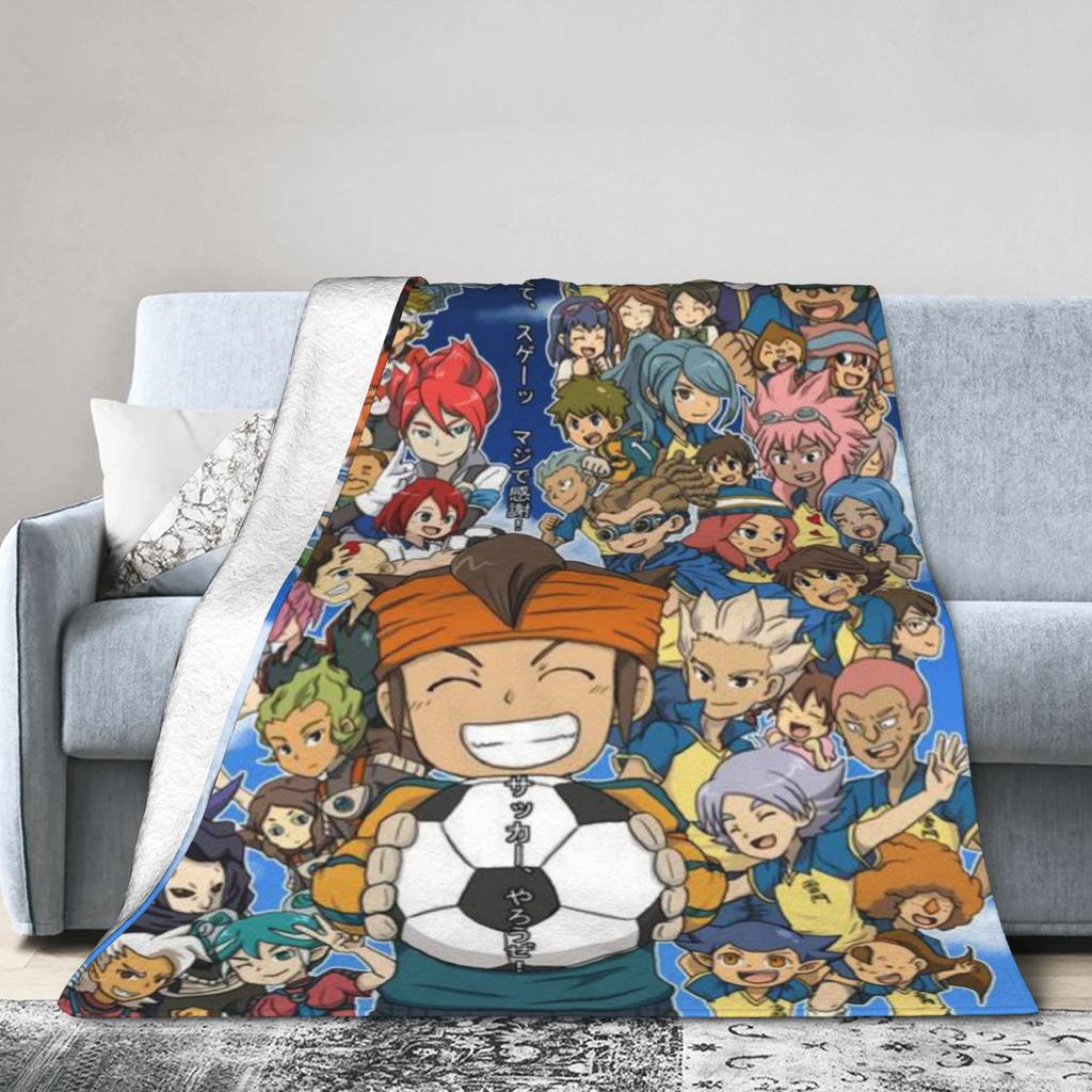 Inazuma Eleven: Victory Road Accessories Blankets Lightweight Thin Fleece Throw Blanket Relax Bedspreads