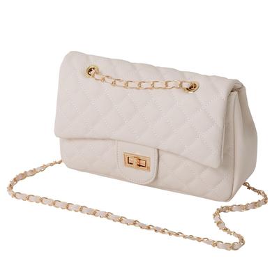 Crossmarbury Shoulder Lightweight Quilted Bag with Shoulder Large Crossbody R47 Ivory Women's 2-Way Bag, Chain, Capacity, Bag,