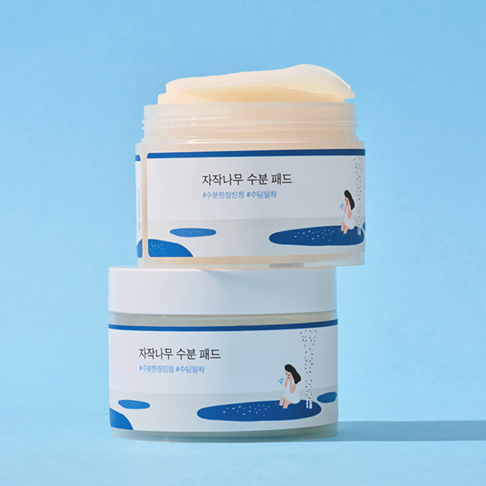 ROUND LAB Birch Juice Moisturizing Pads 80 Sheets × 2 Set Hydrating Toner Pads for Daily Skin Care