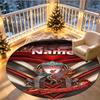 Benutzerdefinierter Name Personalisierter LFC Druck Runder Teppich, Vielseitiger Heimdekorations Teppich, für Spielzimmer, Wohnung, Balkon, Eingangsbereich, Flur Geschenk