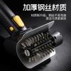 Cordless Electric BBQ Grill Brush with LED Light, Rechargeable Stainless Steel Grill Grate Cleaner, Ergonomic Handheld BBQ Cleaning Tool for Outdoor