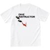 Creative SUMMER Pure Cotton Sweatabsorbing Men S Short Sleeves Scuba Dive Dive Instructor Diving Instructor Print Top