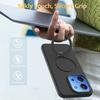 Phone Case For Xiaomi Redmi 15C 5G (EU) (173mm)/4G (EU) (173mm)/Poco C85 4G (173mm) Magnetic Case Rotating Ring Kickstand TPU + PC Back Cover