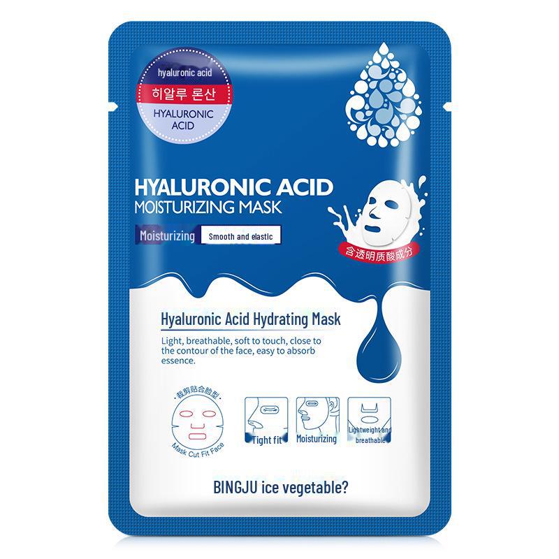 

Ледяная хризантема Гиалуроновая увлажняющая шелковая маска - Контроль жирности и увлажнение