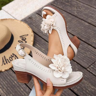Women'S Trendy And Stylish Chunky Low-Heeled Sandals, Versatile for Everyday Elegance, Perfect for Love, Travel, Unisex Styles