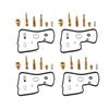 4 Sets Motorbike Carburetor Repair Kit Rebuild Set For Honda VFR750F VFR 750 F RC36 1990 1991 1992 1993