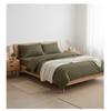 Duvet Cover 220 X 240 Cm Contemporary Plain Khaki