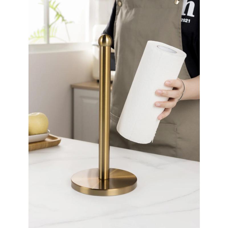 Modă bucătărie suport simplu pentru șervețele suport pentru pahare combinație oțel inoxidabil suport creativ pentru hârtie de bucătărie suport pentru șervețele