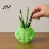 Puffy Jacket Design Cartoon Puffer Pen Holder, Cute Desk Organizer, Novelty Marker Storage Container Pencil for Markers Stationery And Desktop