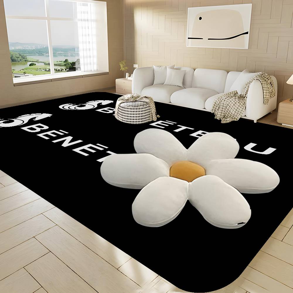 B-BENETEAU Logo Bathroom Mat Anti-slip Absorb Water Long Strip Cushion Bedroon Mat Welcome Doormat