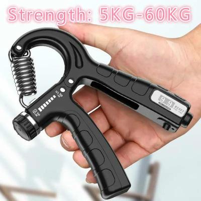 New Mechanical Counting Adjustable Gripper Finger Strength Training Device Counter Without Battery