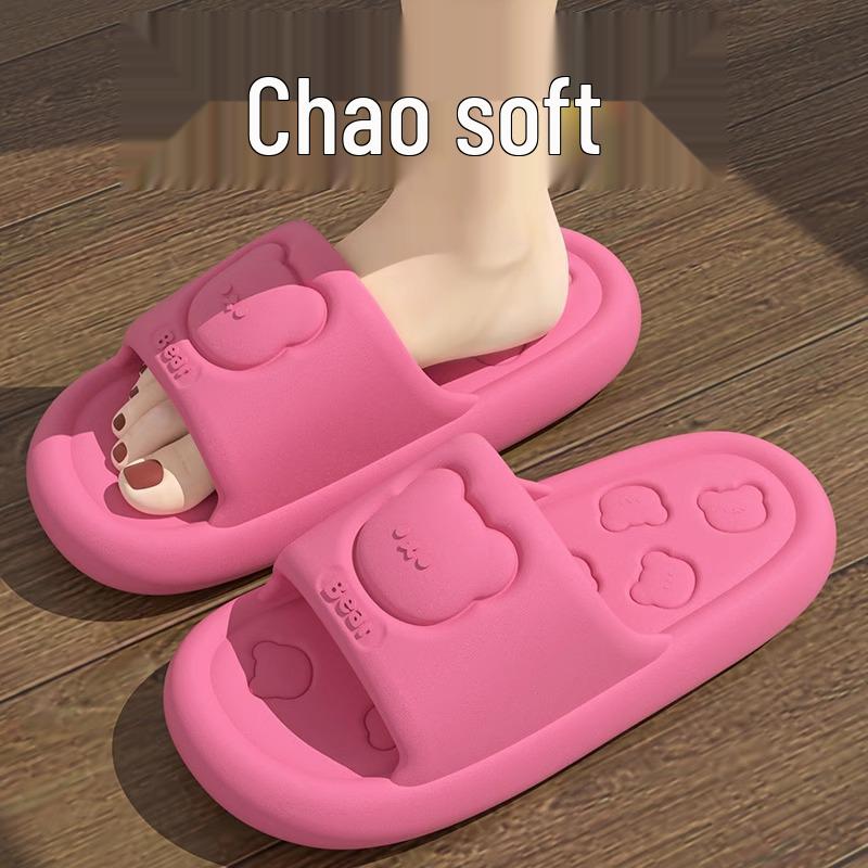 High-End Thick-Soled Slippers: Summer Beach, Silent Outdoor & Indoor, Anti-Slip, Anti-Odor EVA Slippers. Experience Unique Comfort.