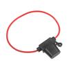 X AUTOHAUX Car Inline ATC Style Inline Fuse Holder with 30A Medium Fuse