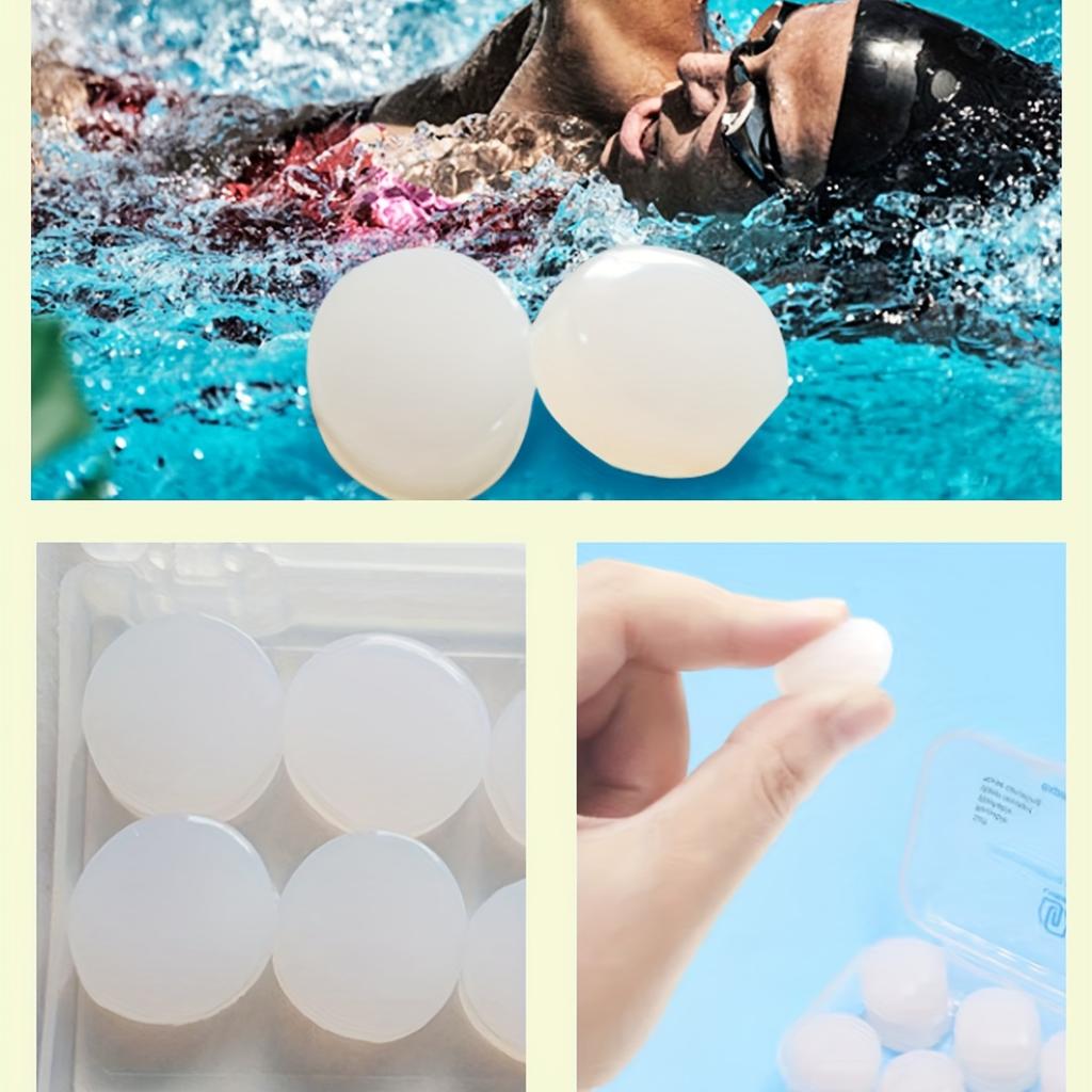 Wiederverwendbare Silikon-Ohrstöpsel: Geräuschunterdrückung für Erwachsene – perfekt zum Schlafen, für Flugzeuge, Konzerte und Rasenmähen