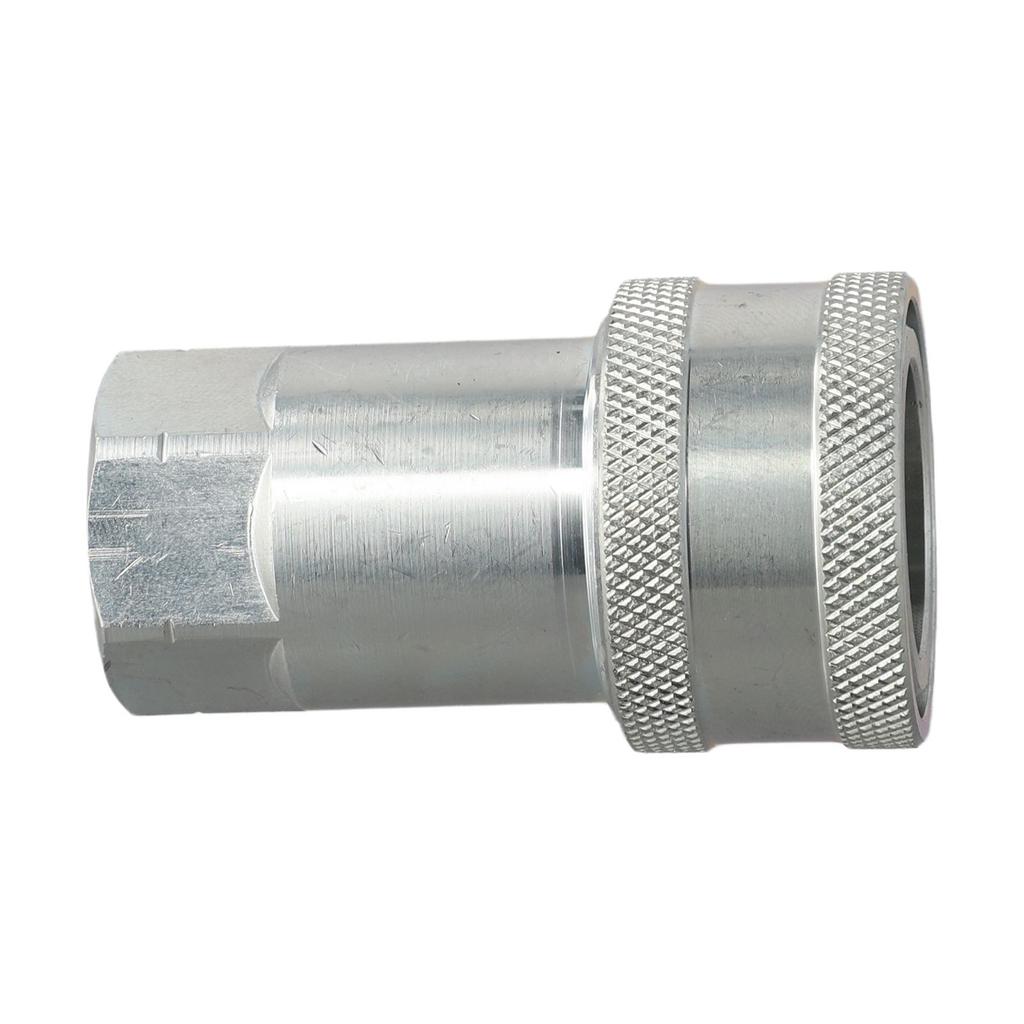 High Pressure NPT12 Hydraulic Quick Connector for Oil Pipe Systems ISO A Series