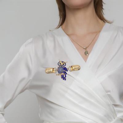 Alloy Sweater Clip Cloak Clasps Cute Animal for Neckerchief Women Scarf