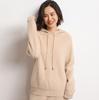 Women's Hooded Cashmere Sweater - 2026 Autumn/Winter Seed Stitch Loose Slimming Warm Base Layer