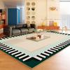 Modern Style Carpets for Living Room Thick Plush Lounge Floor Mat Fluffy Soft Cloakroom Rug Dopamine Color Bedroom Decor Carpet